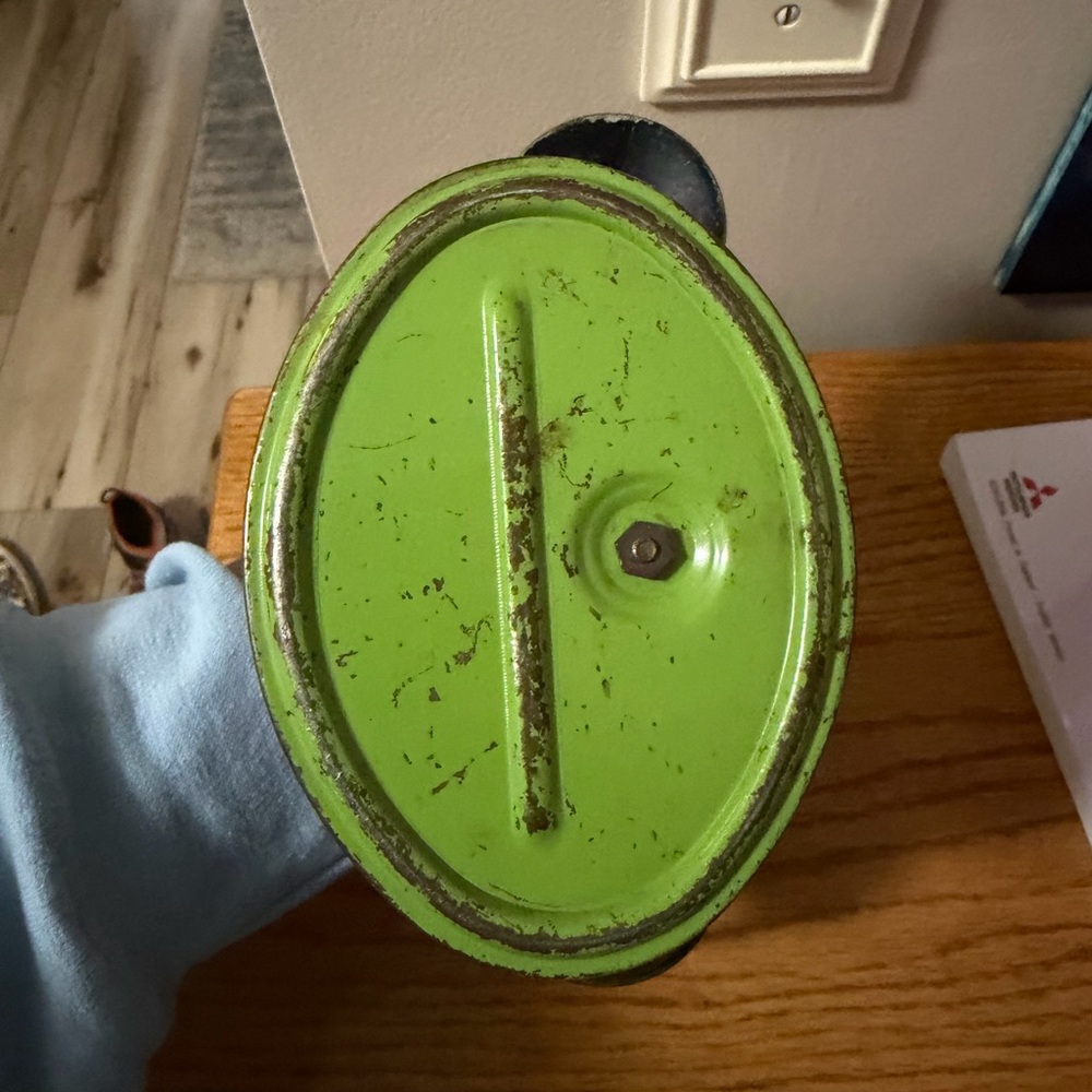 1940 Childs metal phone toy - Picture 3 of 5